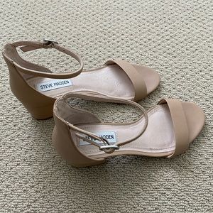Steve Madden Irenee sandal, women’s size 7.5, nude